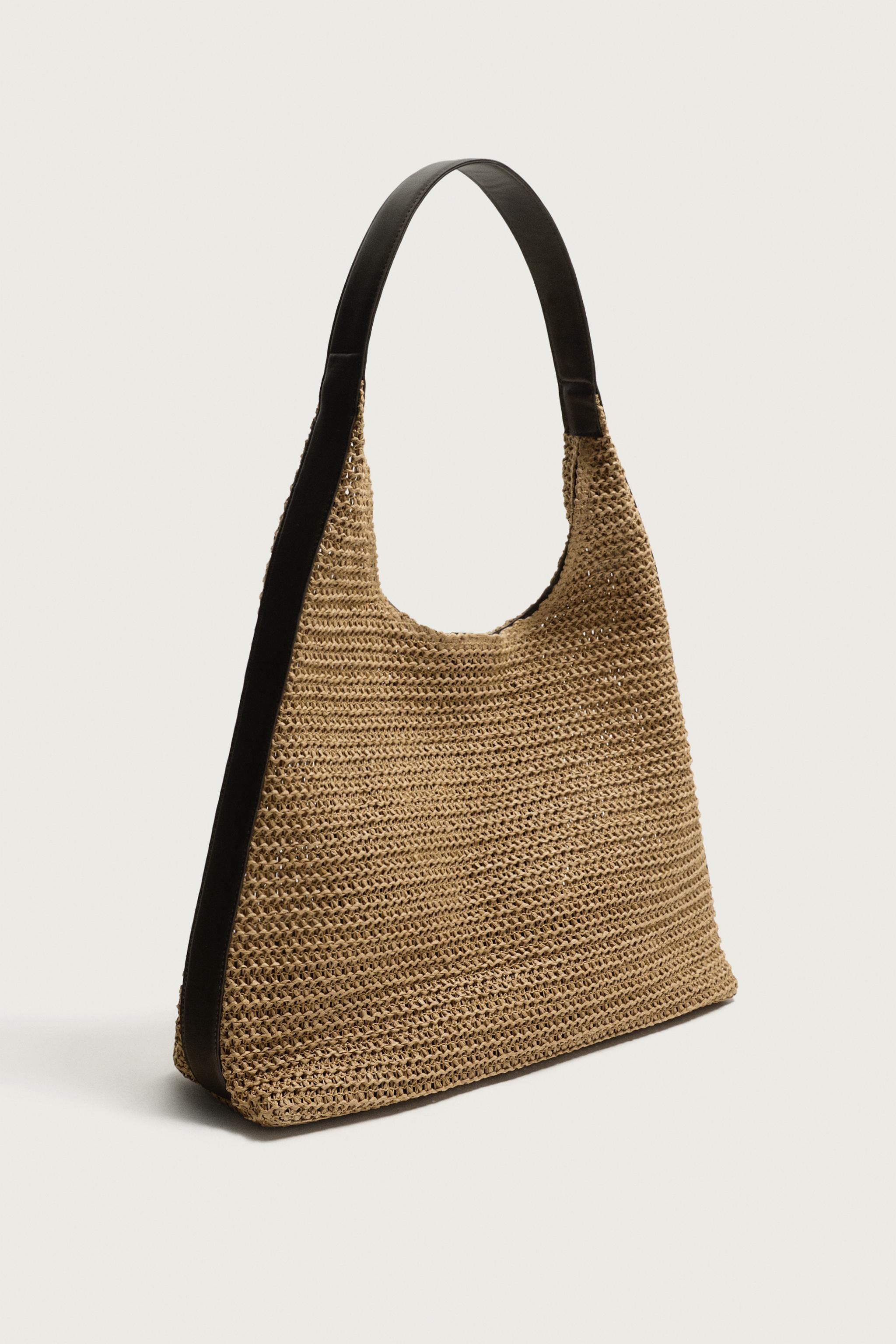 WOVEN SHOPPER BAG